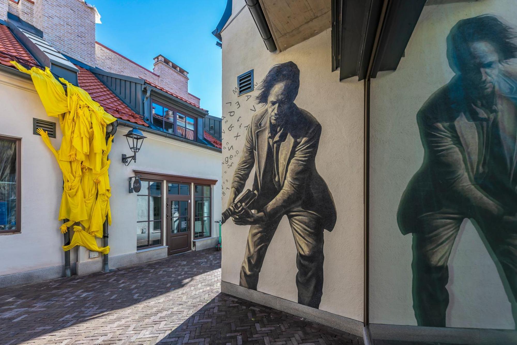 Artsy Exclusive Old Town Residence Gallery Walk Vilnius Bagian luar foto
